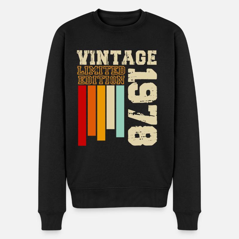 1978 - Pull Premium bio Homme - noir