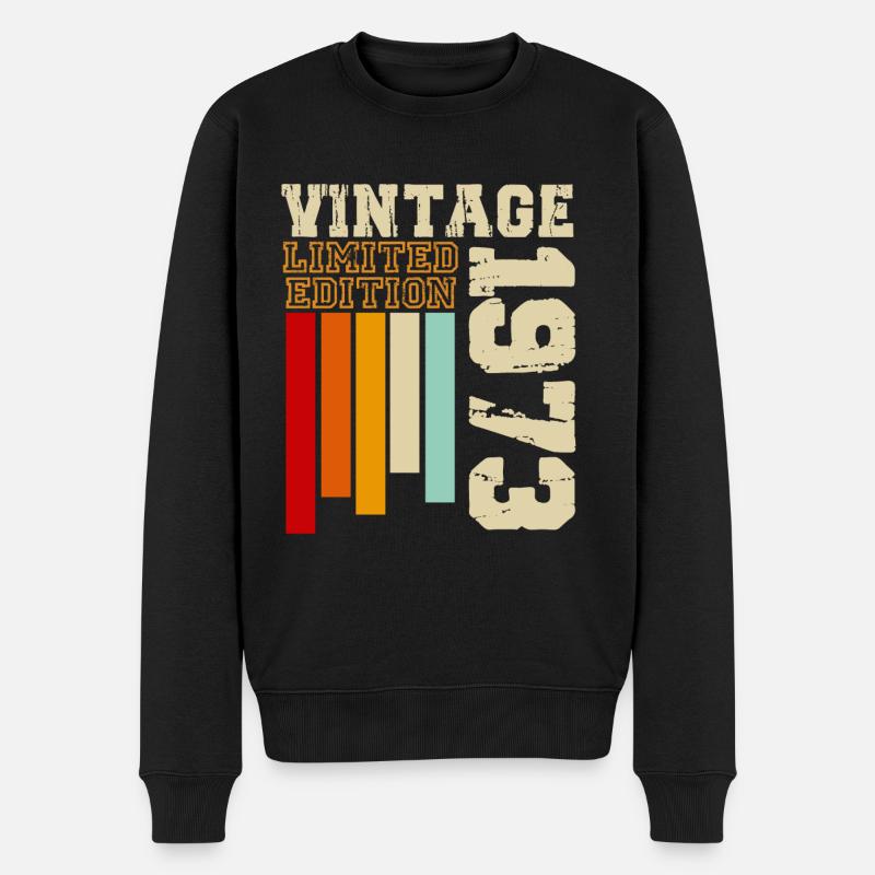 1973 - Pull Premium bio Homme - noir