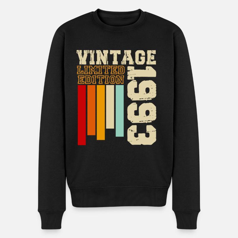 1993 - Pull Premium bio Homme - noir