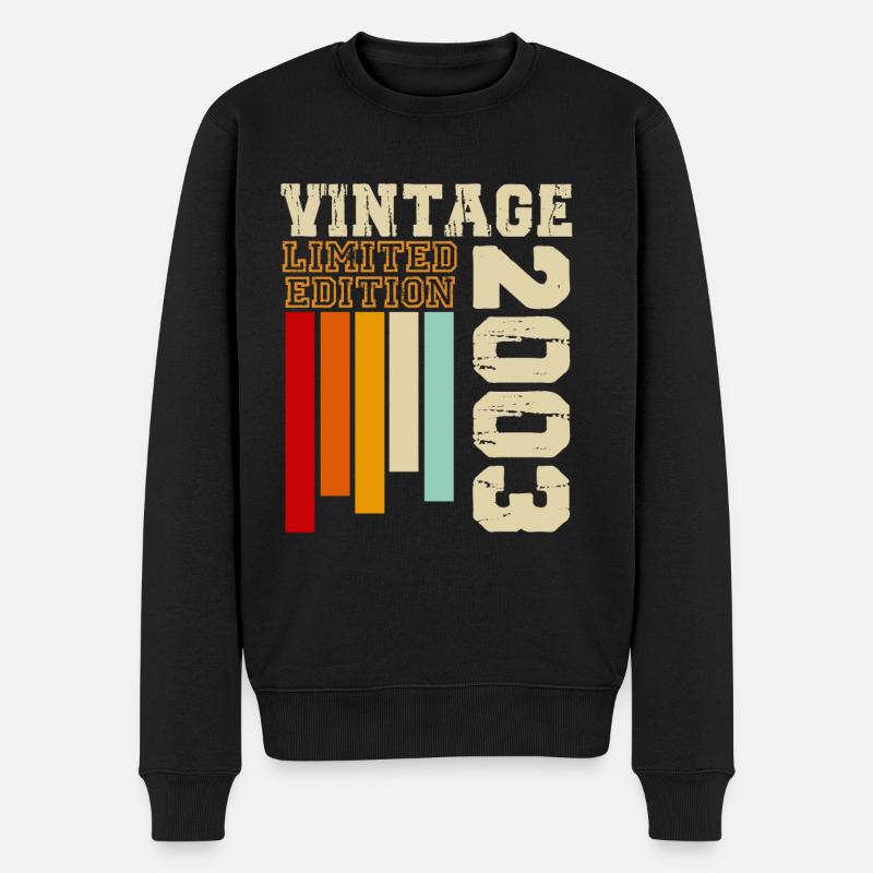 2003 - Pull Premium bio Homme - noir