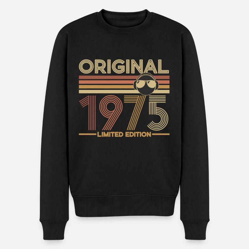 1975 - Pull Premium bio Homme - noir