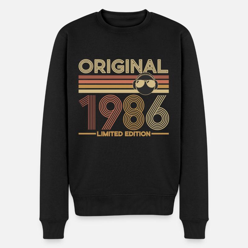 1986 - Pull Premium bio Homme - noir