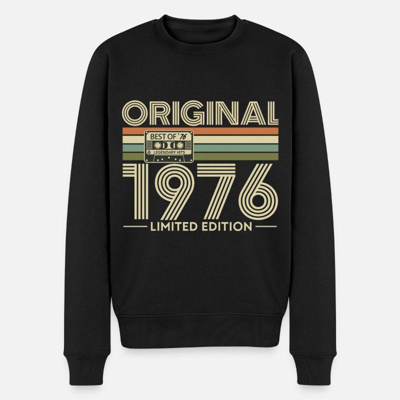 1976 - Pull Premium bio Homme - noir