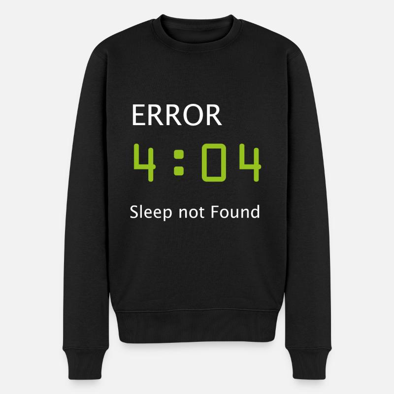 Informatique Nerd Geek programmeur matinal - Pull Premium bio Homme - noir
