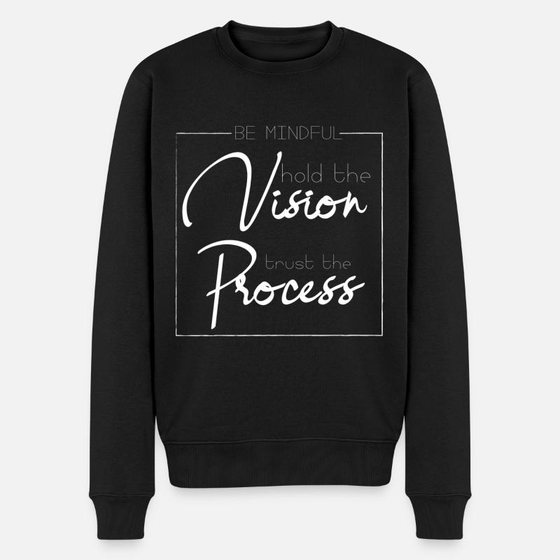 vision - Pull Premium bio Homme - noir