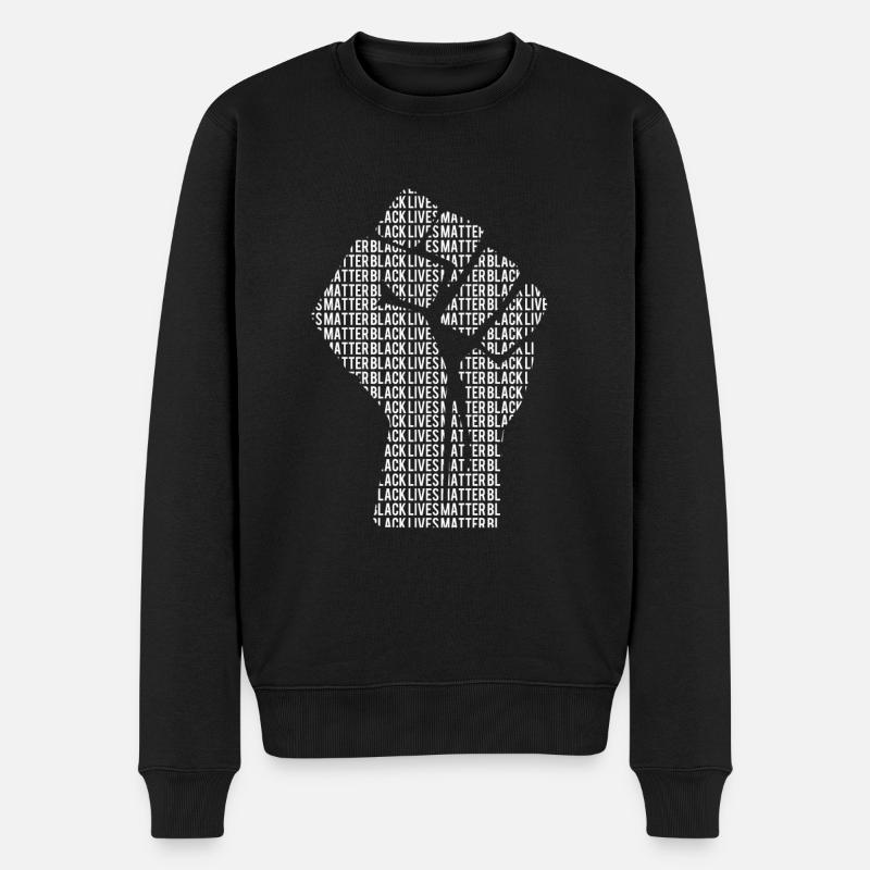 Black Lives Matter - Pull Premium bio Homme - noir