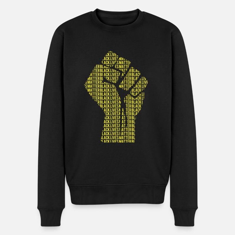 Black Lives Matter - Pull Premium bio Homme - noir