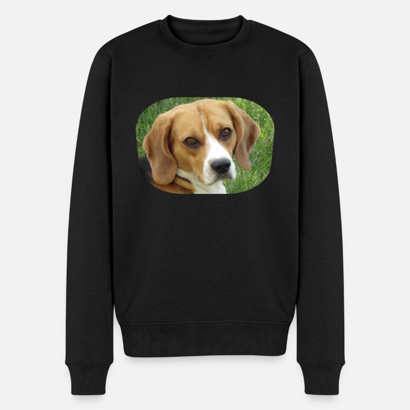 beagle - Pull Premium bio Homme - noir