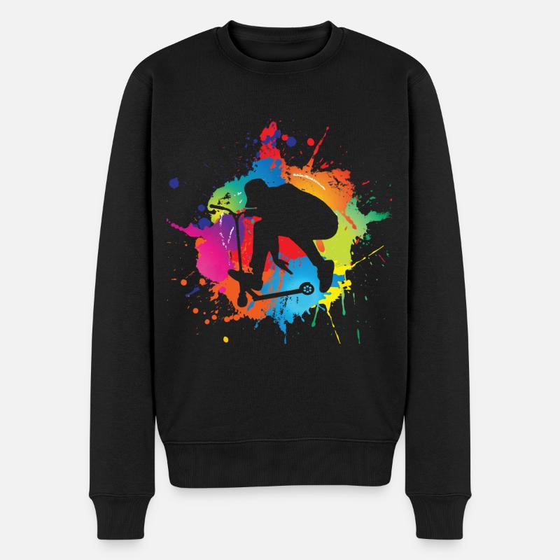 Scooter - Pull Premium bio Homme - noir