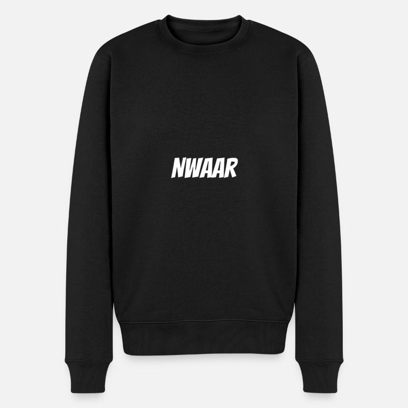 Nwaar Damso Rap - Pull Premium bio Homme - noir
