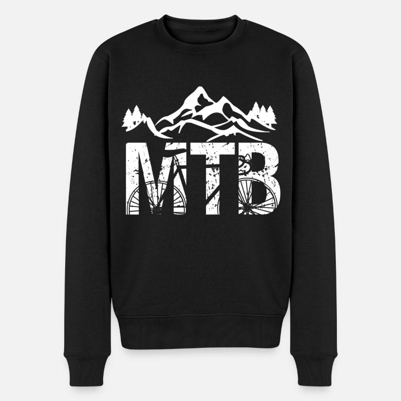 Conception VTT - Pull Premium bio Homme - noir