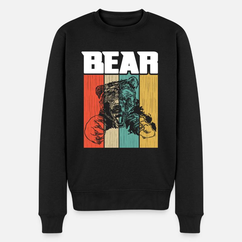 Ours - Pull Premium bio Homme - noir