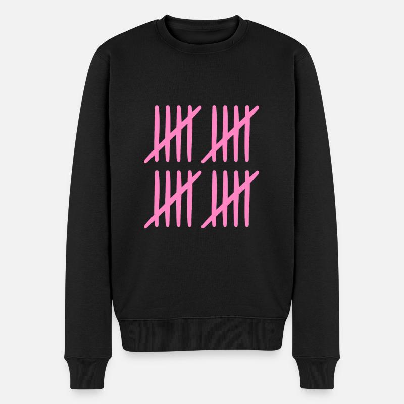 20 ans liste-traits 20 ans - Pull Premium bio Homme - noir