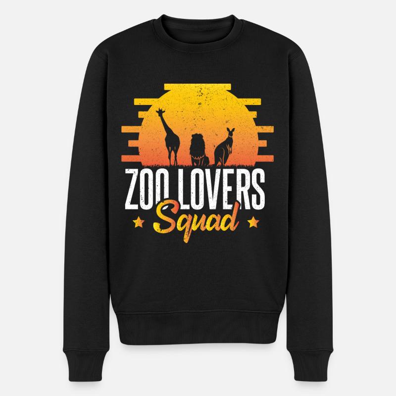 Zoo Voyage Cadeau - Pull Premium bio Homme - noir