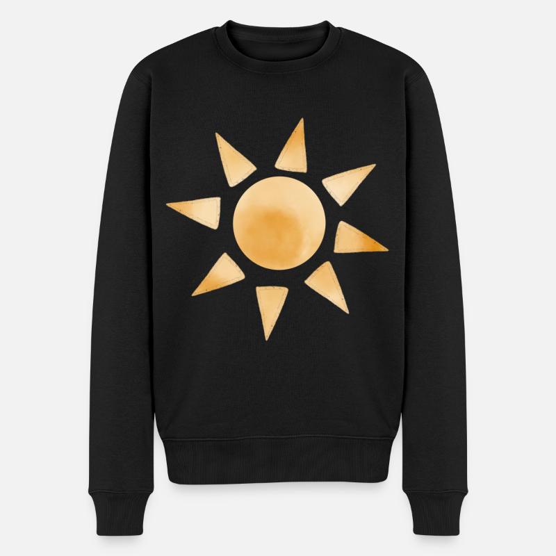 Sonne Symbol - Pull Premium bio Homme - noir