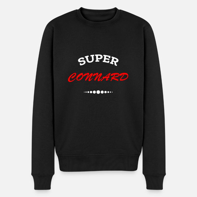 SUPER CONNARD HUMOUR CONNARD - Pull Premium bio Homme - noir