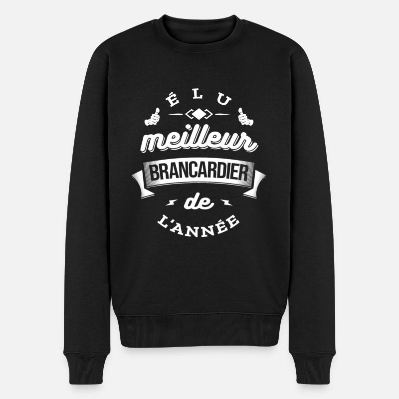 ÉLU MEILLEUR BRANCARDIER DE L'ANNÉE - Pull Premium bio Homme - noir