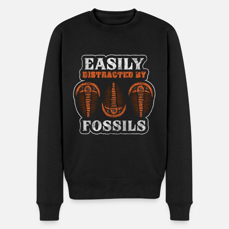 Archäologe Ausgrabung Graben Geschichte - Männer Premium Bio Pullover - Schwarz