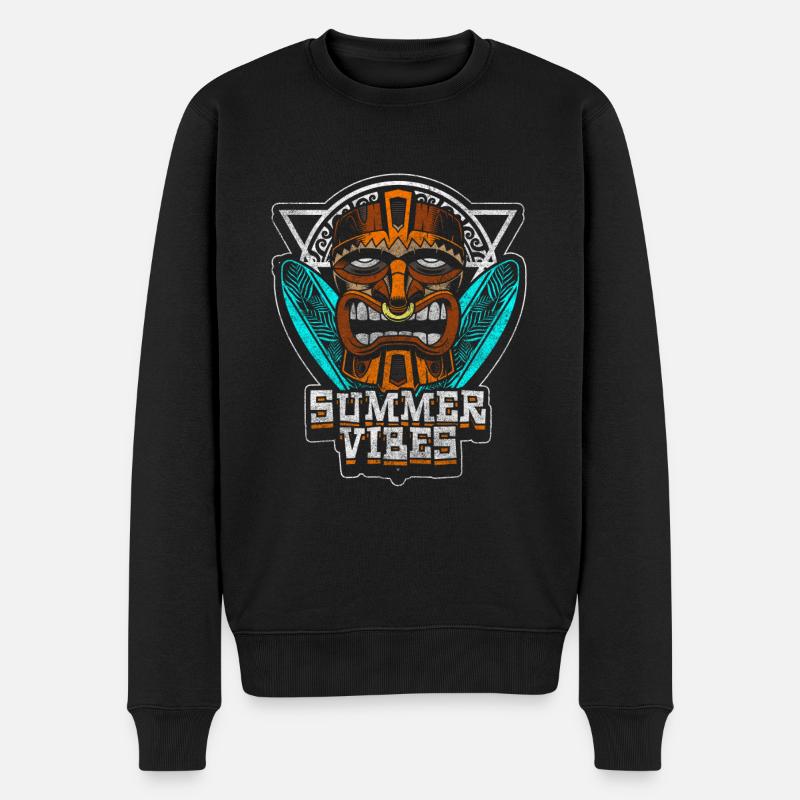 Inka Kultur Südamerika - Männer Premium Bio Pullover - Schwarz