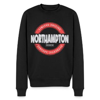 Northampton Angleterre UK City Skyline Accueil Amour - Pull Premium bio Homme - noir - Devant - Nico (187cm)