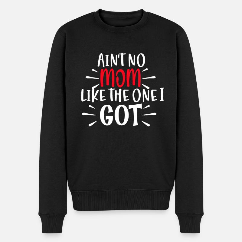 Maman que j’ai - Pull Premium bio Homme - noir