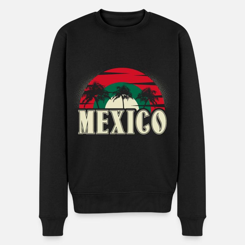 Mexique - Pull Premium bio Homme - noir