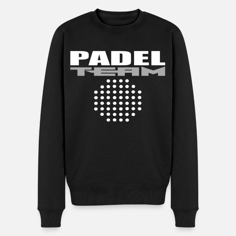 L’équipe Padel - Pull Premium bio Homme - noir