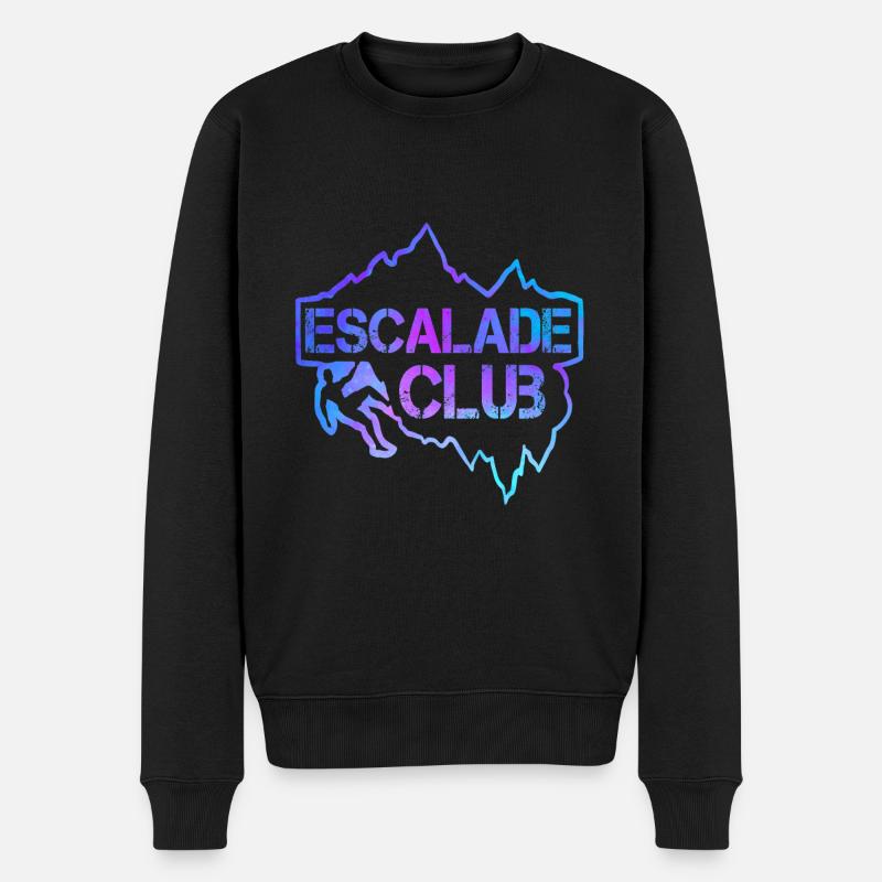 Cadeau club d'escalade - Pull Premium bio Homme - noir