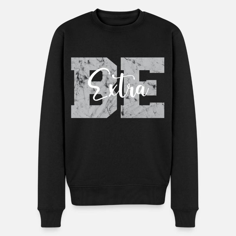 Soyez extra rétro - Pull Premium bio Homme - noir