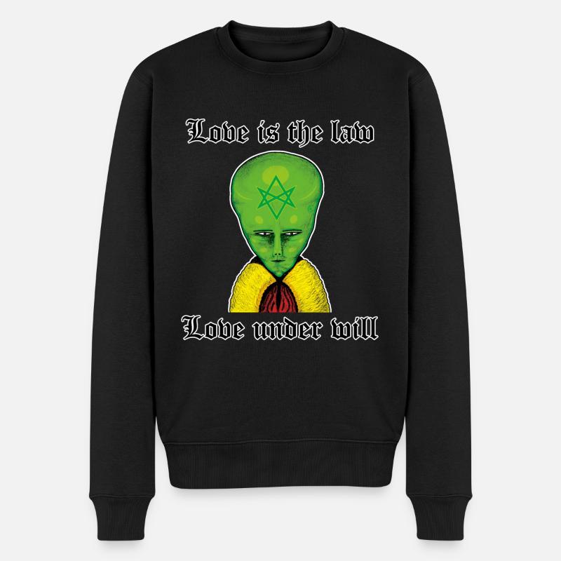 Alien Aiwass LAM - Pull Premium bio Homme - noir