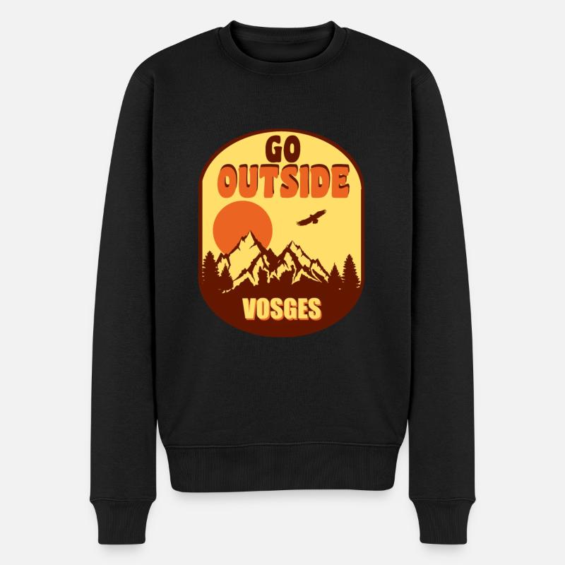 Vosges - Pull Premium bio Homme - noir