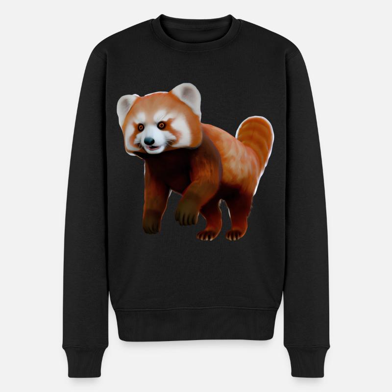 Petit panda - Pull Premium bio Homme - noir