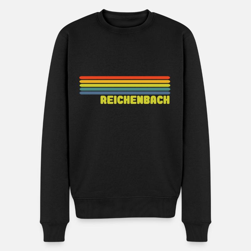 Reichenbach - Männer Premium Bio Pullover - Schwarz