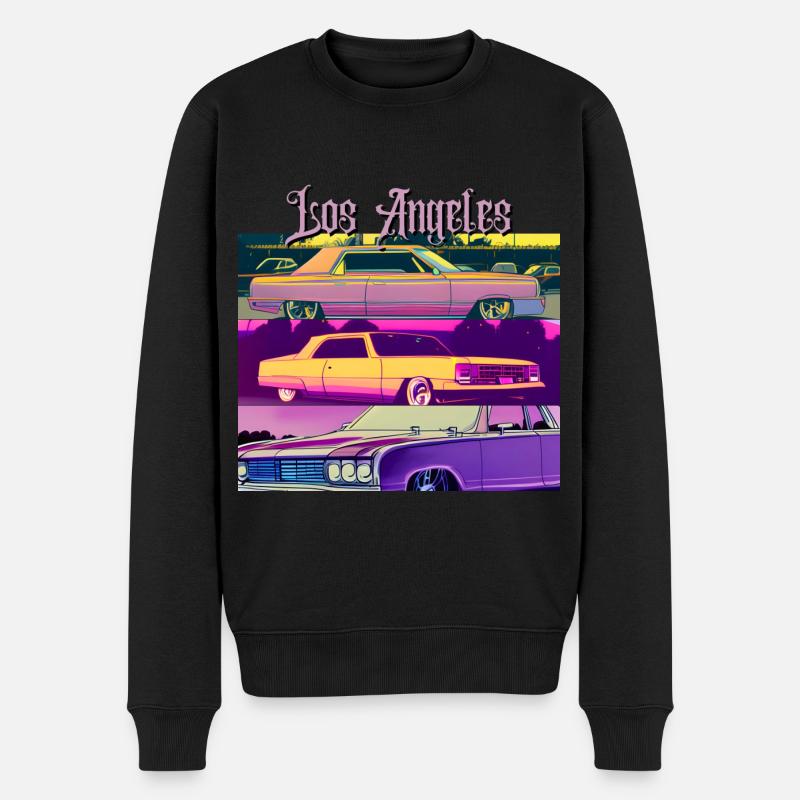 Los Angeles Lowriders - Pull Premium bio Homme - noir