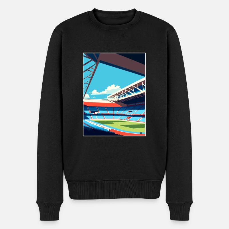 Selhurst Park Stadion Crystal Palace Fußball - Männer Premium Bio Pullover - Schwarz