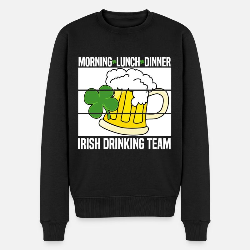 Équipe d’Irlande - Pull Premium bio Homme - noir