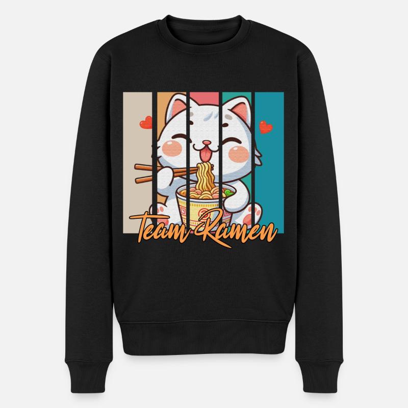 L’équipe Ramen - Pull Premium bio Homme - noir