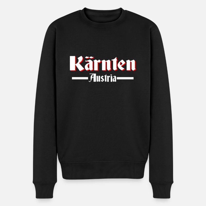 Kärnten - Männer Premium Bio Pullover - Schwarz