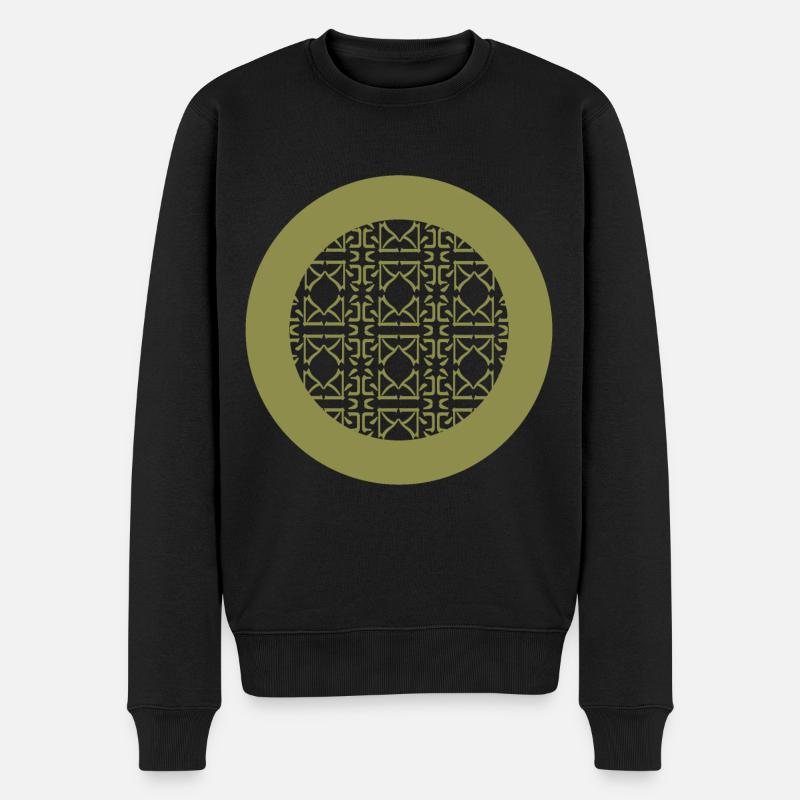 Décor circulaire - Pull Premium bio Homme - noir