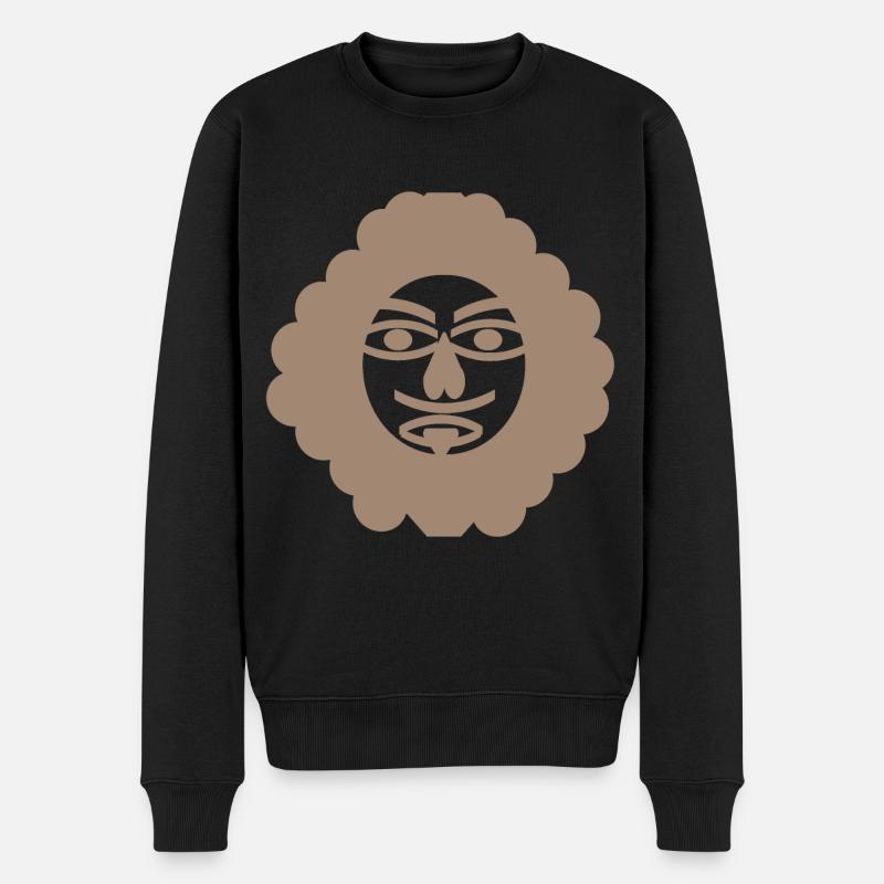 Prinz - Männer Premium Bio Pullover - Schwarz