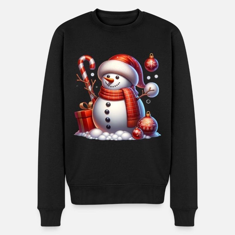 Noël - Pull Premium bio Homme - noir