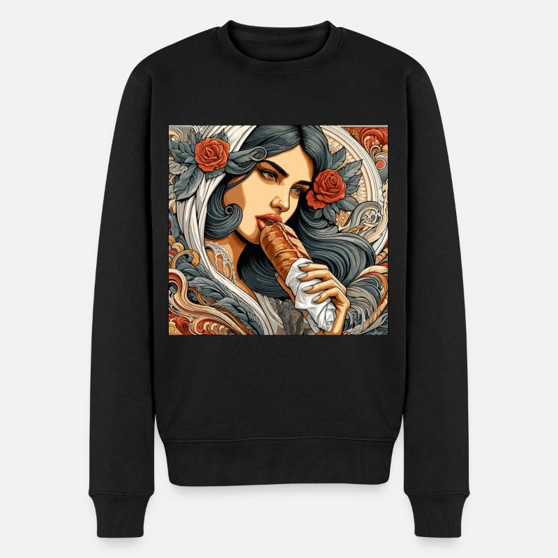 Dürüm Yufka Doner Kebab Cadeau - Pull Premium bio Homme - noir