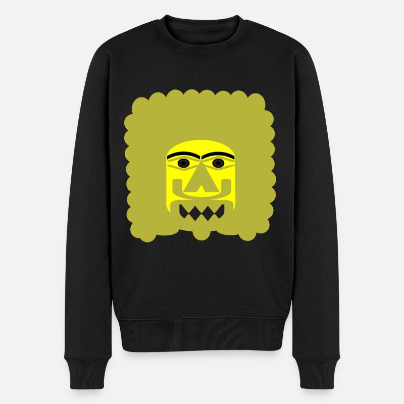 Titan - Männer Premium Bio Pullover - Schwarz