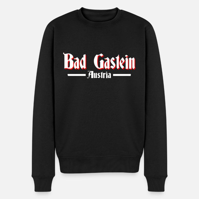 Bad Gastein - Pull Premium bio Homme - noir