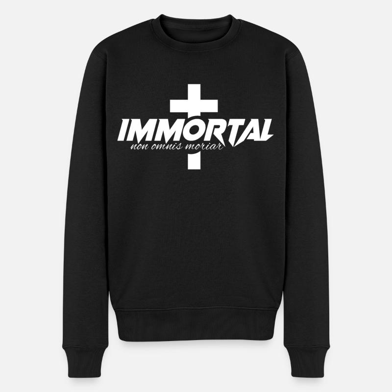 Christ immortel - Pull Premium bio Homme - noir