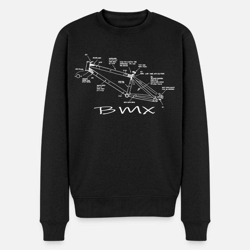 Vélo BMX - Pull Premium bio Homme - noir