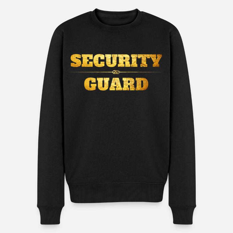 Gardien de sécurité - Pull Premium bio Homme - noir