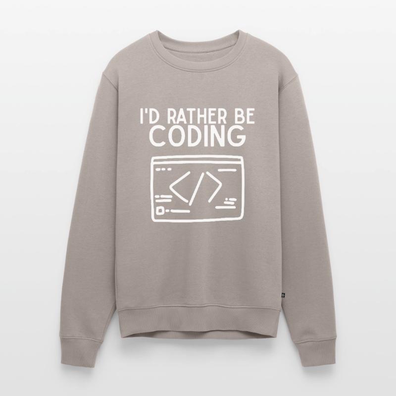 Je préfère coder Pull Premium bio Homme