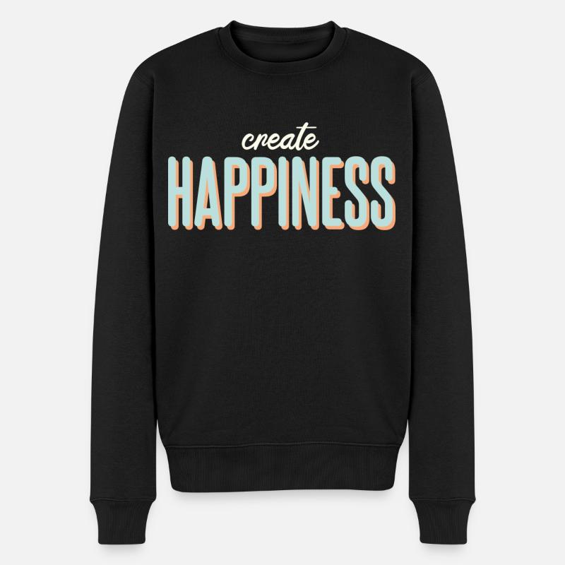 Positif - Pull Premium bio Homme - noir