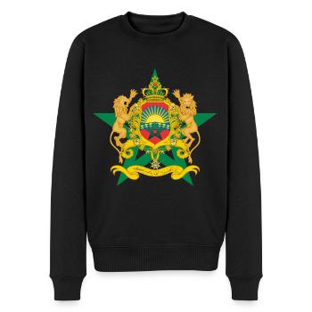 Maroc - Pull Premium bio Homme - noir - Devant - Nico (187cm)